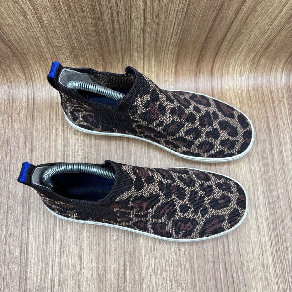 Rothy’s Women Chelsea Boot Sneaker Size 8 Wildcat Knit Pull On Shoe‎ Bootie Flat - Picture 2 of 9